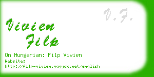 vivien filp business card